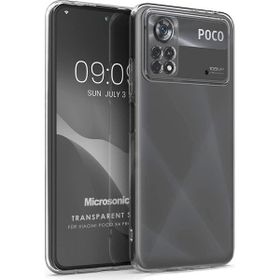 Microsonic Xiaomi Poco X4 Pro 5G Transparent Soft Şeffaf Cep Telefonu Kılıfı