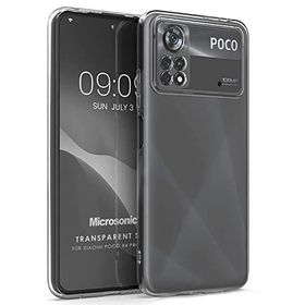 Microsonic Xiaomi Poco X4 Pro 5G Transparent Soft Şeffaf Cep Telefonu Kılıfı