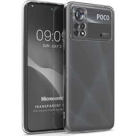 Microsonic Xiaomi Poco X4 Pro 5G Transparent Soft Şeffaf Cep Telefonu Kılıfı