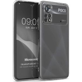 Microsonic Xiaomi Poco X4 Pro 5G Transparent Soft Şeffaf Cep Telefonu Kılıfı