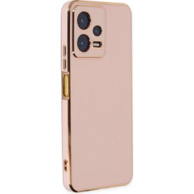 Microsonic Xiaomi Poco X5 5G Olive Plated Pembe Kılıf