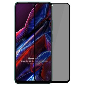 Microsonic Xiaomi Poco X5 5G Privacy 5D Gizlilik Filtreli Siyah Cam Ekran Koruyucu