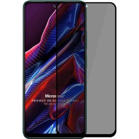 Microsonic Xiaomi Poco X5 5G Privacy 5D Gizlilik Filtreli Siyah Cam Ekran Koruyucu