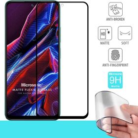 Microsonic Xiaomi Poco X5 5G Seramik Matte Flexible Siyah Ekran Koruyucu