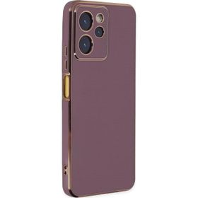 Microsonic Xiaomi Poco X5 Pro Olive Plated Lila Kılıf