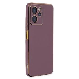Microsonic Xiaomi Poco X5 Pro Olive Plated Lila Kılıf