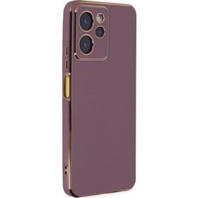 Microsonic Xiaomi Poco X5 Pro Olive Plated Lila Kılıf