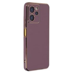 Microsonic Xiaomi Poco X5 Pro Olive Plated Lila Kılıf