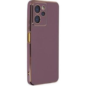 Microsonic Xiaomi Poco X5 Pro Olive Plated Lila Kılıf