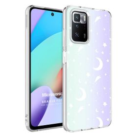 Microsonic Xiaomi Redmi 10 2022 Braille Feel Desenli Moon Kılıf