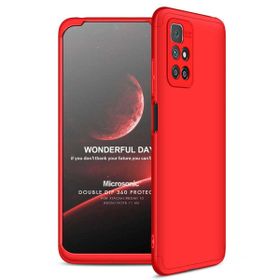Microsonic Xiaomi Redmi 10 2022 Double Dip 360 Protective Kırmızı Cep Telefonu Kılıfı