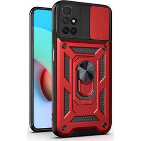 Microsonic Xiaomi Redmi 10 2022 Impact Resistant Kırmızı Kılıf