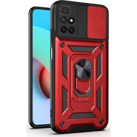 Microsonic Xiaomi Redmi 10 2022 Impact Resistant Kırmızı Kılıf