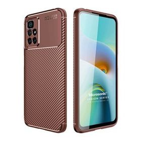 Microsonic Xiaomi Redmi 10 2022 Legion Series Kahverengi Kılıf