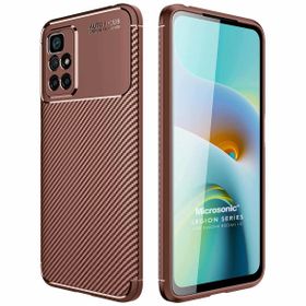 Microsonic Xiaomi Redmi 10 2022 Legion Series Kahverengi Kılıf