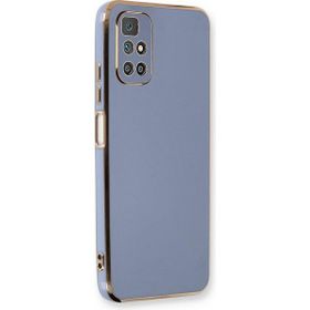 Microsonic Xiaomi Redmi 10 2022 Olive Plated Lavanta Grisi Kılıf