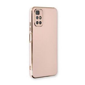 Microsonic Xiaomi Redmi 10 2022 Olive Plated Pembe Kılıf