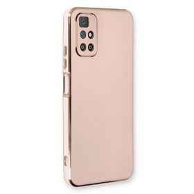 Microsonic Xiaomi Redmi 10 2022 Olive Plated Pembe Kılıf