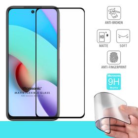 Microsonic Xiaomi Redmi 10 2022 Seramik Matte Flexible Siyah Ekran Koruyucu