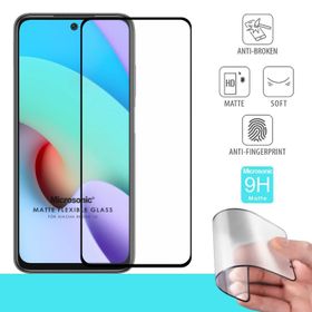 Microsonic Xiaomi Redmi 10 2022 Seramik Matte Flexible Siyah Ekran Koruyucu