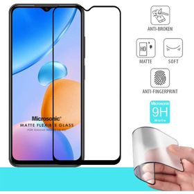 Microsonic Xiaomi Redmi 10 5G Seramik Matte Flexible Siyah Ekran Koruyucu