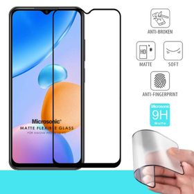 Microsonic Xiaomi Redmi 10 5G Seramik Matte Flexible Siyah Ekran Koruyucu