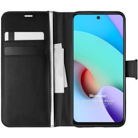 Microsonic Xiaomi Redmi 10 Delux Leather Wallet Cep Telefonu Kılıfı
