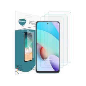 Microsonic Xiaomi Redmi 10 Screen Protector Nano Glass 3 Adet Cam Ekran Koruyucu