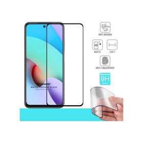 Microsonic Xiaomi Redmi 10 Seramik Matte Flexible Siyah Ekran Koruyucu