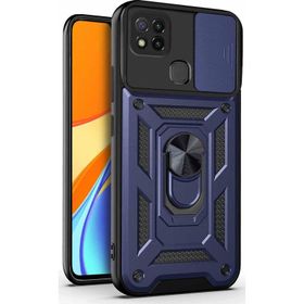 Microsonic Xiaomi Redmi 10A Impact Resistant Lacivert Cep Telefonu Kılıfı