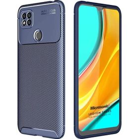 Microsonic Xiaomi Redmi 10A Legion Series Lacivert Cep Telefonu Kılıfı