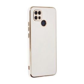 Microsonic Xiaomi Redmi 10A Olive Plated Beyaz Kılıf