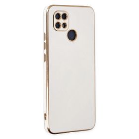 Microsonic Xiaomi Redmi 10A Olive Plated Beyaz Kılıf