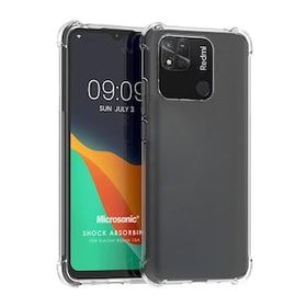 Microsonic Xiaomi Redmi 10A Shock Absorbing Şeffaf Kılıf