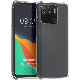 Microsonic Xiaomi Redmi 10A Shock Absorbing Şeffaf Kılıf