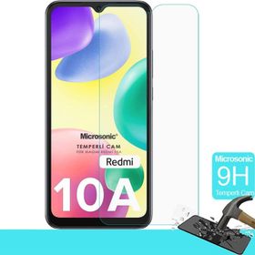 Microsonic Xiaomi Redmi 10A Tempered Glass Cam Ekran Koruyucu