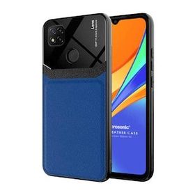 Microsonic Xiaomi Redmi 10A Uniq Leather Lacivert Kılıf