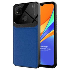 Microsonic Xiaomi Redmi 10A Uniq Leather Lacivert Kılıf