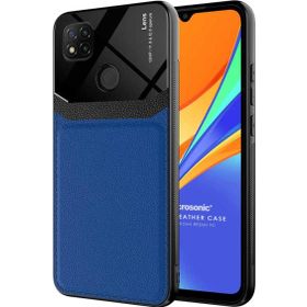 Microsonic Xiaomi Redmi 10A Uniq Leather Lacivert Kılıf