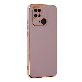 Microsonic Xiaomi Redmi 10C Olive Plated Lila Kılıf