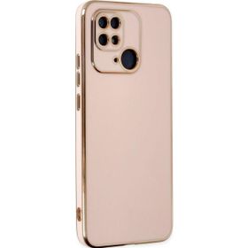 Microsonic Xiaomi Redmi 10C Olive Plated Pembe Kılıf