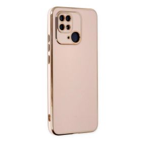 Microsonic Xiaomi Redmi 10C Olive Plated Pembe Kılıf