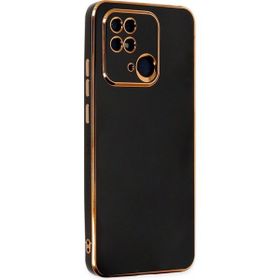 Microsonic Xiaomi Redmi 10C Olive Plated Siyah Kılıf