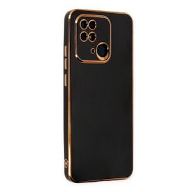 Microsonic Xiaomi Redmi 10C Olive Plated Siyah Kılıf