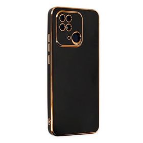 Microsonic Xiaomi Redmi 10C Olive Plated Siyah Kılıf