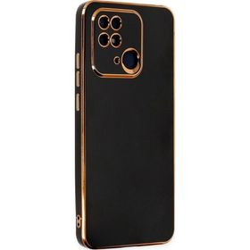 Microsonic Xiaomi Redmi 10C Olive Plated Siyah Kılıf