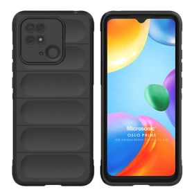Microsonic Xiaomi Redmi 10C Oslo Prime Siyah Kılıf