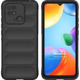 Microsonic Xiaomi Redmi 10C Oslo Prime Siyah Kılıf