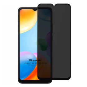 Microsonic Xiaomi Redmi 10C Privacy 5D Gizlilik Filtreli Siyah Cam Ekran Koruyucu