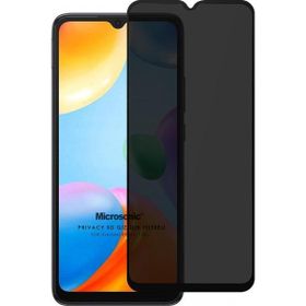 Microsonic Xiaomi Redmi 10C Privacy 5D Gizlilik Filtreli Siyah Cam Ekran Koruyucu